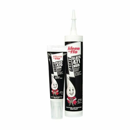 KLEEN-FLO TUMBLER Gskt Sili 300ml Tb Blk 471